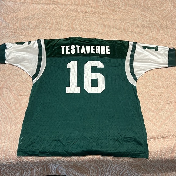 XL Champion New York Jets Vinny Testaverde Vintage Jersey - Picture 4 of 4